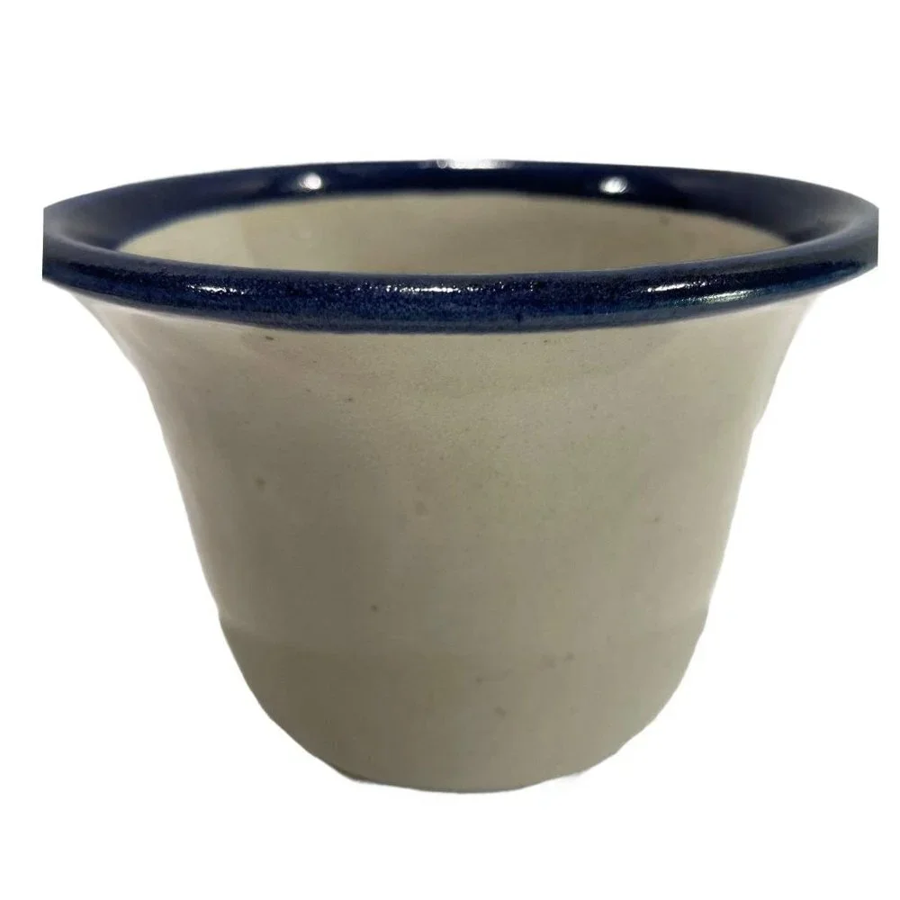 Brinker Pots Pottery Bowls Crock Cobalt‎ Blue Tulip